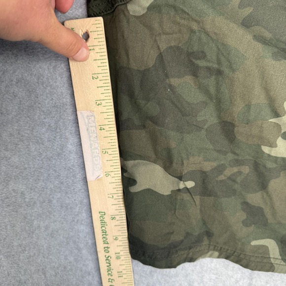 Lee Shorts Mens 46 Green Camo Cargo Motion Flex Waistband Active Stretch NEW - Picture 9 of 10